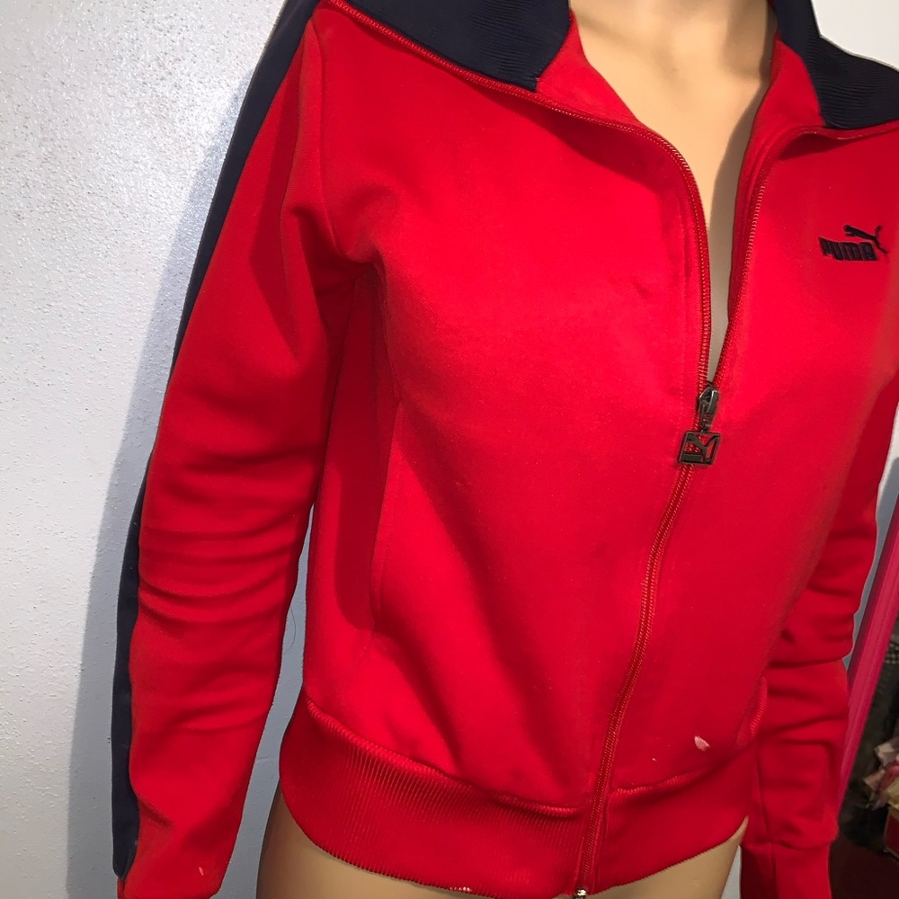 Red puma jacket - Picture 2 of 8